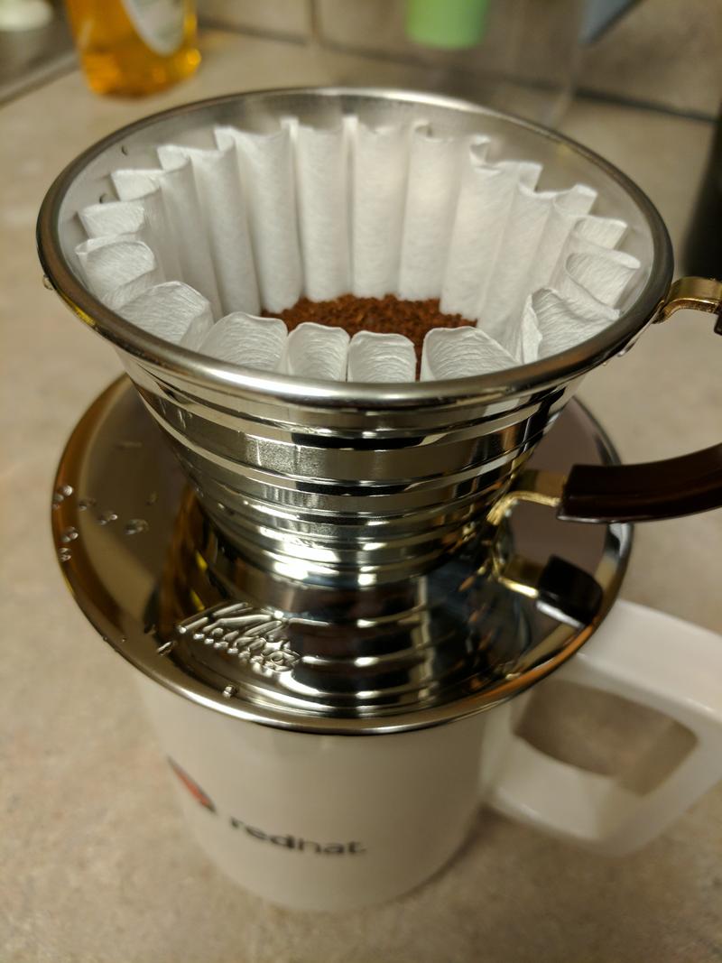 Kalita Wave coffee dripper