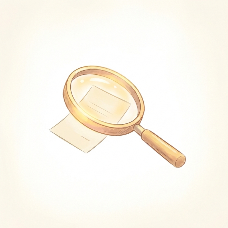 A fast mechanical sieve passes many documents to a careful golden examiner who reads each one